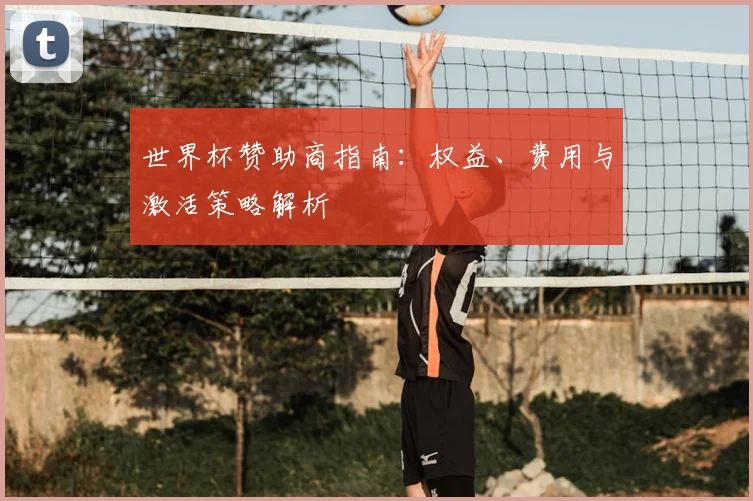 世界杯赞助商指南：权益、费用与激活策略解析